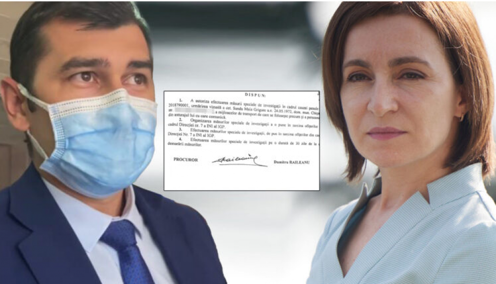 DOC // Dovezile care CONFIRMĂ că Maia Sandu a fost FILATĂ la solicitarea Procurorului Dumitru Raileanu